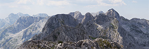 Veliki Vrh South Point 2480m Deep Panorama